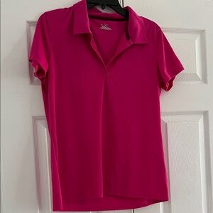 Under Armour Women's Fuchsia Polo Shirt